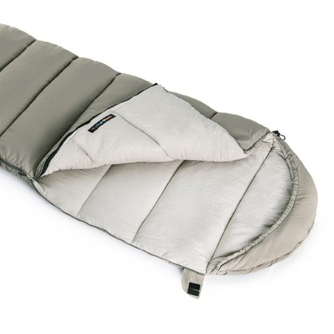 Спальний мішок з капюшоном Naturehike M300 NH20MSD02, зелений, лівий