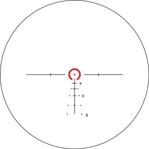 Приціл оптичний XD Precision Black-C.Q.B F2 1-6x24 сітка BDC