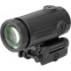 Магніфер Holosun Micro, 3x, QD mount, двостороннє відкидне кріплення, Titanium