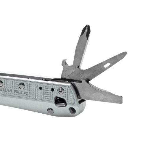 Ніж-мультитул Leatherman Free K2x Silver