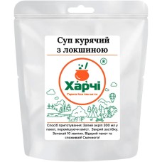 Сушеная еда Харчі куриный суп с лапшой