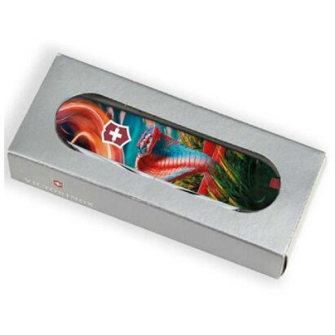 Ніж Victorinox Swiss Army Huntsman Zodiac Барвиста кобра
