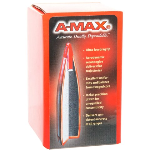 Пуля Hornady A-MAX .224 80 гр (5.2 г)/100 шт