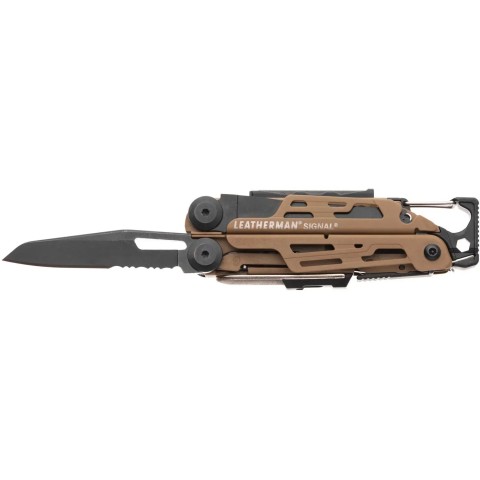 Мультитул Leatherman 832404 Signal Coyote Standart синтетич. чехол, карт.коробка