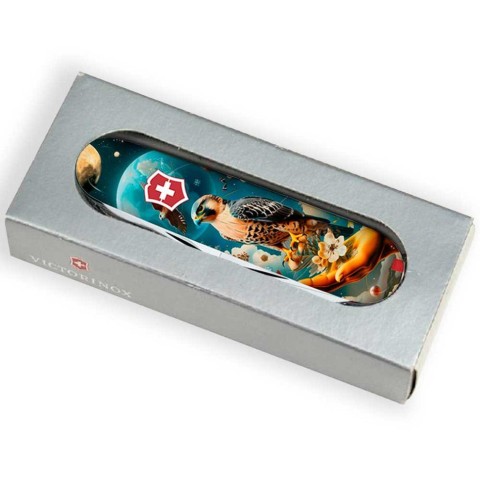 Ніж Victorinox Climber Ukraine 91мм,14функ ,Сокіл-захисник