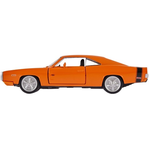 Машинка Rastar 1970 Dodge Charger R/T 1:36 Помаранчевий