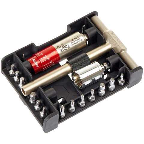 Набір інструментів Fix It Sticks Multi-Torque Driver Kit з динамометричним ключем, 15-65 Inch Lb
