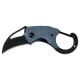 Ніж CJRB Anansi Black Blade AR-RPM9, G10 blue