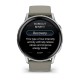 Смарт-часы Garmin Venu 4 (45 мм) серебристый с серебристо-серым силиконовым ремешком