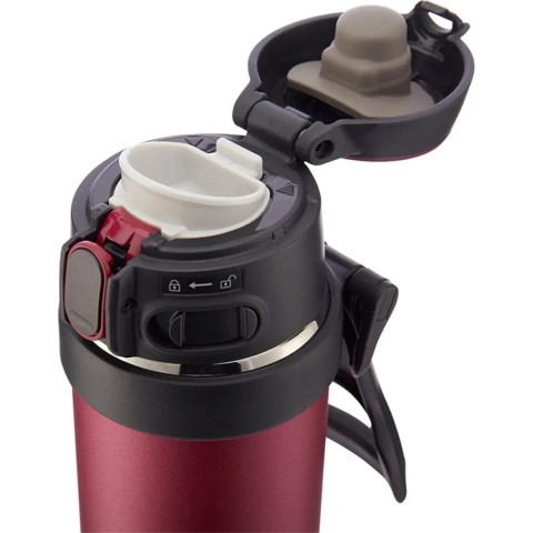 Термокружка ZOJIRUSHI SM-QAF60RK з переноскою 0.6 л Red