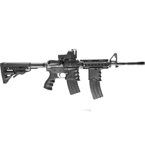 MG20B Руків'я керування вогнем з тримачем для запасного магазина FAB, чорне