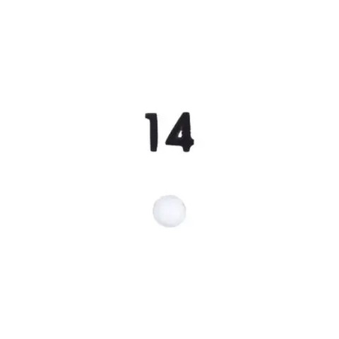 Мушка MEGAline 180/14 D. 3. Колір - білий