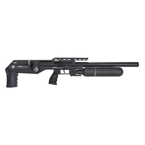 Пневматическая редукторная винтовка FX Airgun Leopard Black Sniper Bottle .177 кал