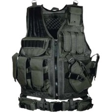 Жилет тактический Leapers One size ц:черный