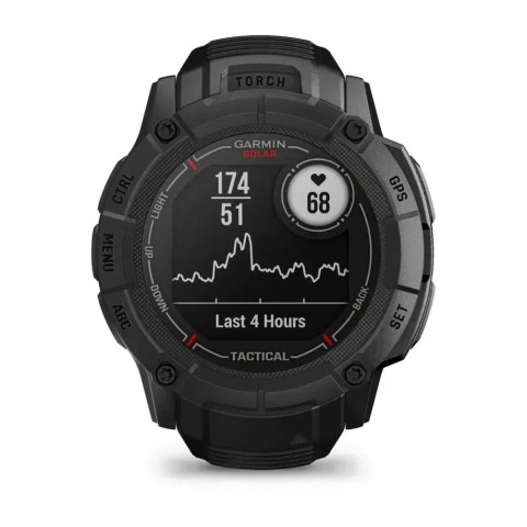 Смарт-годинник Garmin Instinct 2X Solar Tactical чорний