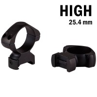 Кріплення для прицілу KONUS STEEL Монтажні кільця 25.4мм (високі)