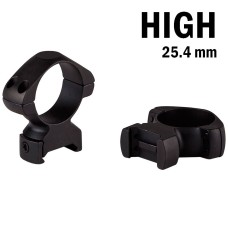 Кріплення для прицілу KONUS STEEL Монтажні кільця 25.4мм (високі)