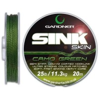Поводковый материал Gardner Sink Skin 25lb (11.3kg) Green