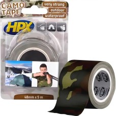 Клейкая лента HPX Camo Tape 48мм 5м Камуфляж (блистер)