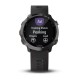 Смарт-часы Garmin Forerunner 645 Music серые с черным ремешком