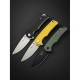 Ніж складаний туристичний Sencut Praktisk, (9.1 см) 9Cr18MoV / G10 жовтий