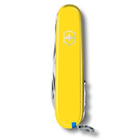 Ніж Victorinox Huntsman Ukraine 91мм,15функ,жовт-син
