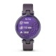 Смарт-годинник Garmin Lily Sport з фіолетовим безелем, насичено-фіолетовим корпусом і силіконовим ремінцем