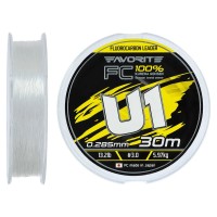 Флюорокарбон Favorite U1 FC 30m #3.0/0.285mm 13.2lb/5.97kg