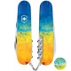 Ніж Victorinox Spartan Ukraine 91мм,12функ ,Жовто-синій малюнок