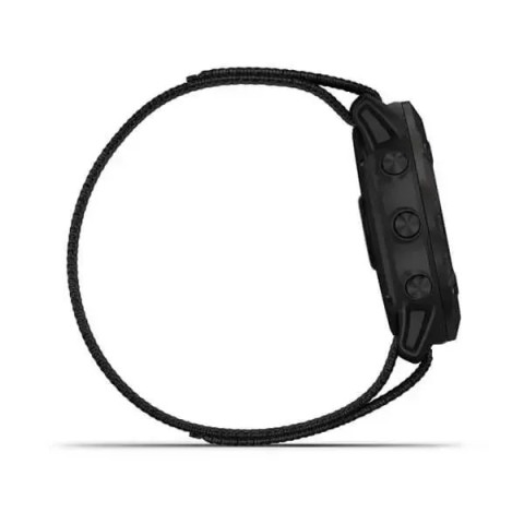 Смарт-часы Garmin Enduro серые титановые DLC с черным нейлоновым ремешком UltraFit