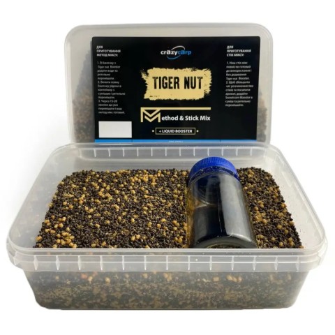 Метод Микс Crazy Carp Method & Stick Mix Tiger Nut 400г
