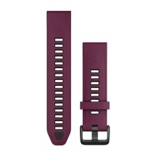 Ремешки для часов Garmin QuickFit 20 силиконовые мерло/графитовые