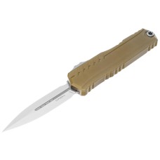 Нож Microtech Cypher II D/E OTF, Apoc, рукоять tan