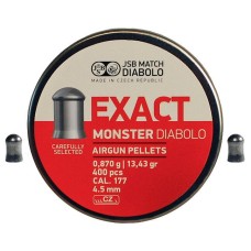 Пули пневматические JSB Monster  0.87 г, кал.177(4.5 мм), 400 шт.