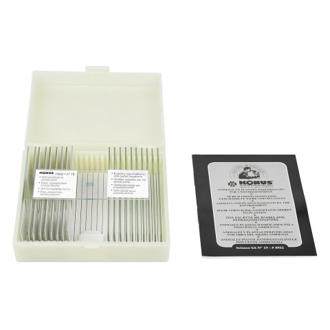 Набір мікропрепаратів KONUS Тварини і рослини з пошкодженнями (10 шт.)