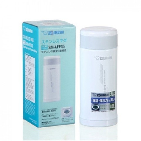 Термокружка Zojirushi SM-AFE35WB 0.35 л білий