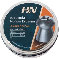 Пули пневм H&N Baracuda Hunter Extreme 4,5 мм 400шт/уп 0,62г