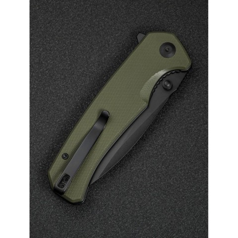 Ніж складаний туристичний Sencut Skarnax, (9.6 см) 9Cr18MoV / G10 темно-зелений