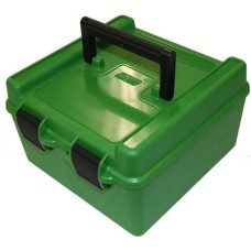 MTM H-100 Delux green 243 308 6.5 creed - Коробочка для хранения 100 патронов