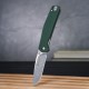 Ніж складаний туристичний Ganzo G6804 (8.9 см) 8CR14 / G10 зелений