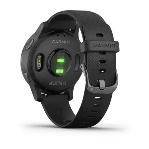 Смарт-годинник Garmin vivoactive 4S чорний із грифельним безелем