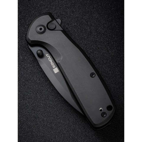 Ніж складаний кишеньковий Sencut ArcBlast, (7.6 см) 9Cr18MoV / Aluminum чорний