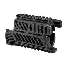 Цевье тактическое FAB для AK 74У, 4 планки, черное