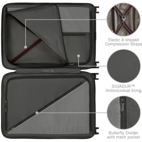 Валіза Victorinox AIROX Advanced Black Велика