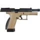 Пістолет страйкбольний ASG CZ P-10C OR-OT Dual-Tone. Blowback. CO2 кал. 6 мм Black/fde