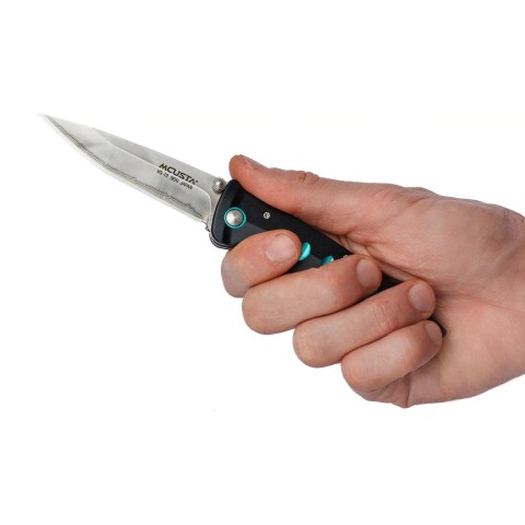 Нож Mcusta Katana. Черный/зеленый