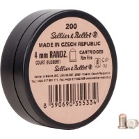 Патрон Флобера Sellier&Bellot Randz Curte 4 mm 200шт/уп