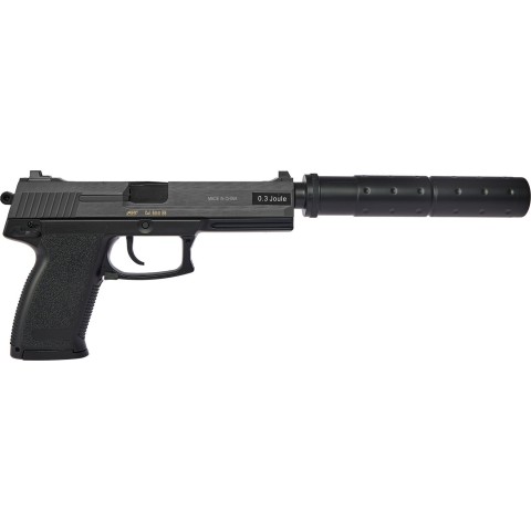 Пістолет страйкбольний ASG DL 60 SOCOM Spring кал.6 мм Black