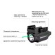Фонарь с ЛЦУ Olight Baldr Mini Green Laser Black