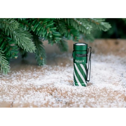 Фонарь Olight Baton 3. Christmas Green